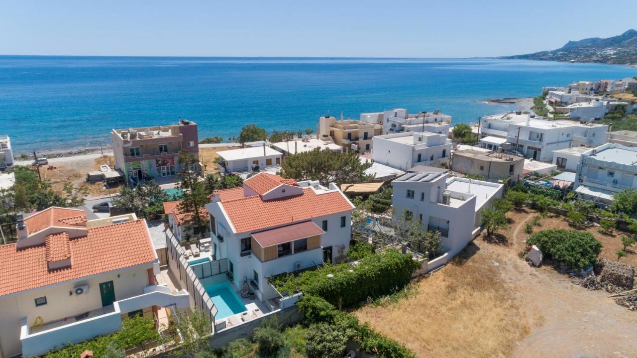 Paradisos Luxury Villas Next To Beach Koutsourás Dış mekan fotoğraf
