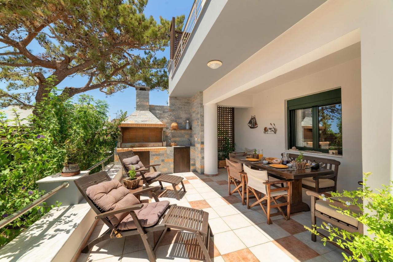 Paradisos Luxury Villas Next To Beach Koutsourás Dış mekan fotoğraf