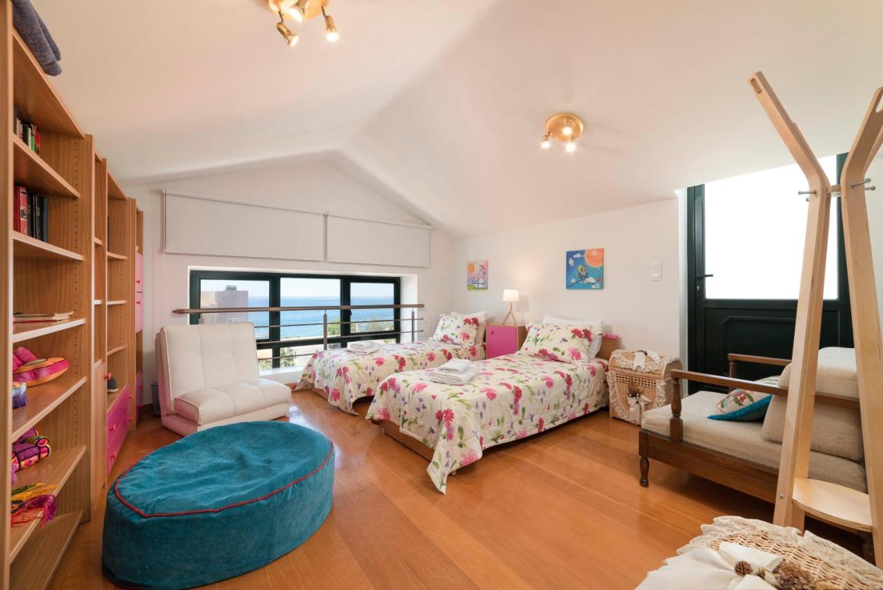 Paradisos Luxury Villas Next To Beach Koutsourás Dış mekan fotoğraf