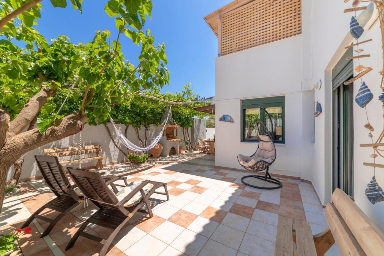 Paradisos Luxury Villas Next To Beach Koutsourás Dış mekan fotoğraf