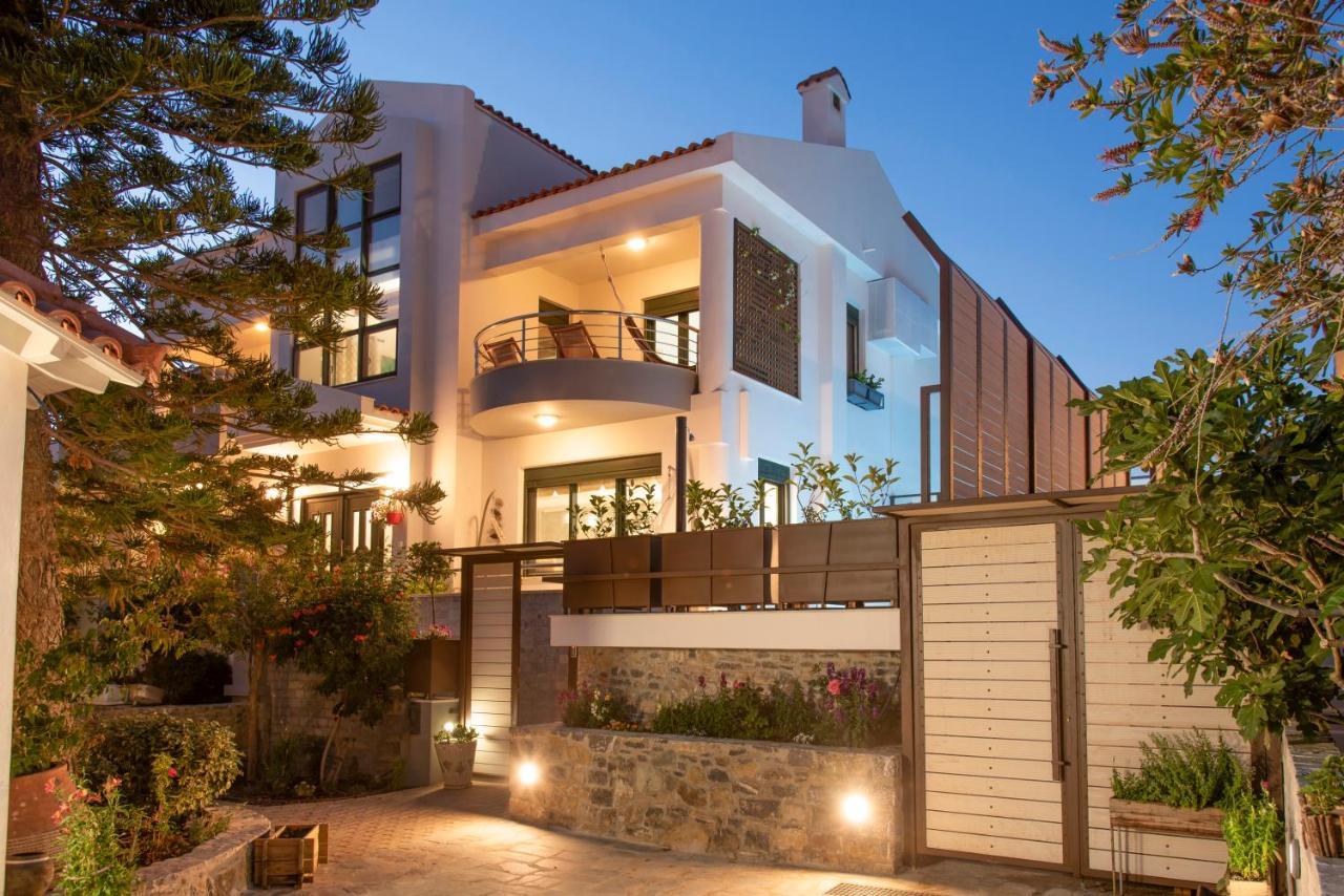 Paradisos Luxury Villas Next To Beach Koutsourás Dış mekan fotoğraf