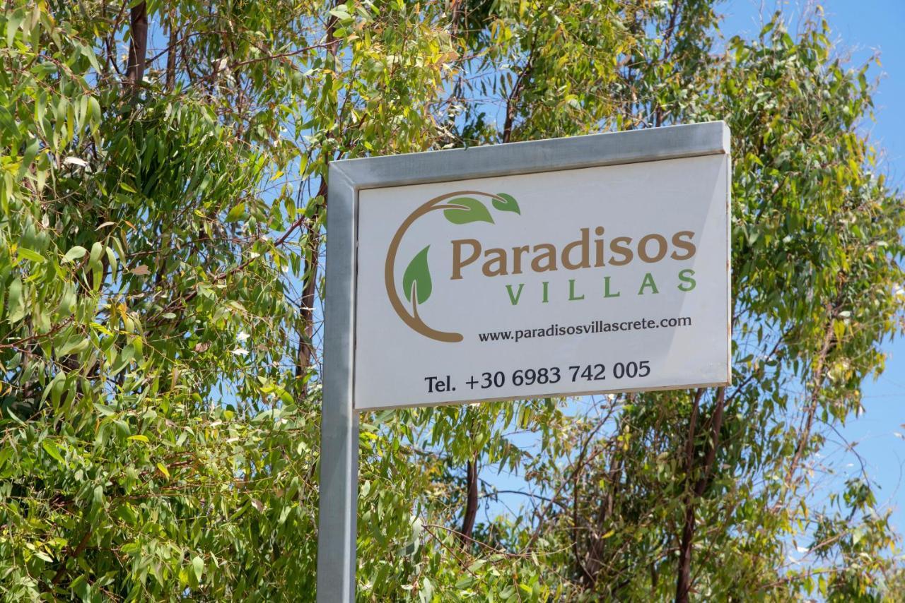 Paradisos Luxury Villas Next To Beach Koutsourás Dış mekan fotoğraf